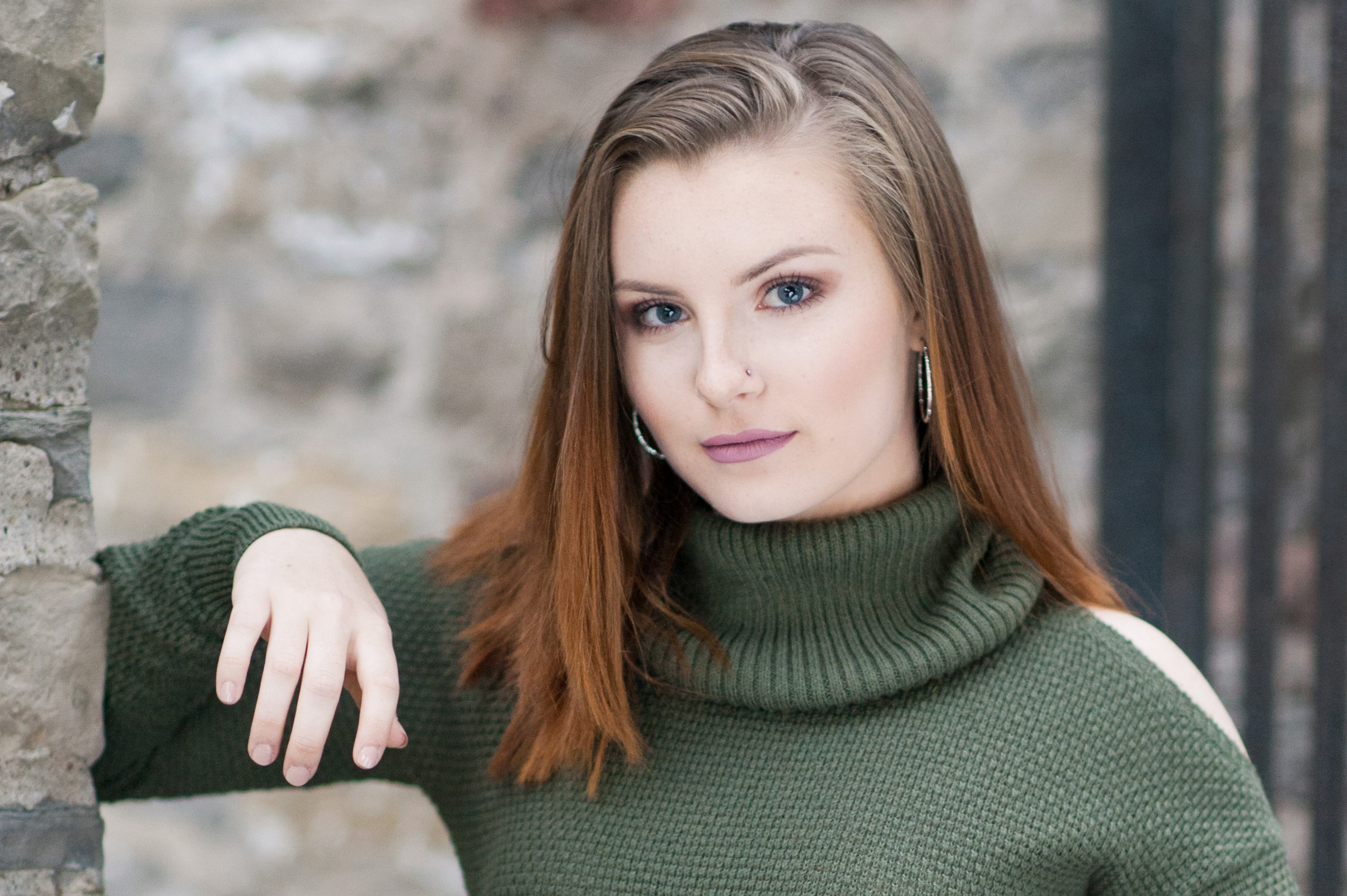 Laura Luft High School Senior Photography Elba NY Rush Henrietta Girl